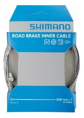 Трос гальмівний Shimano шосе 2050Х1.6мм, нержав. SIL-TEC PTFE