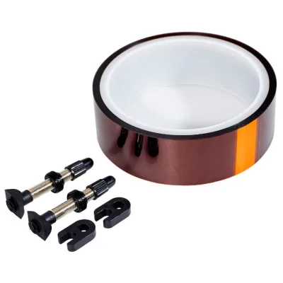 Набір безкамерки RACE FACE Tubeless Kit (rim tape/2 value strips w.valve stem)
