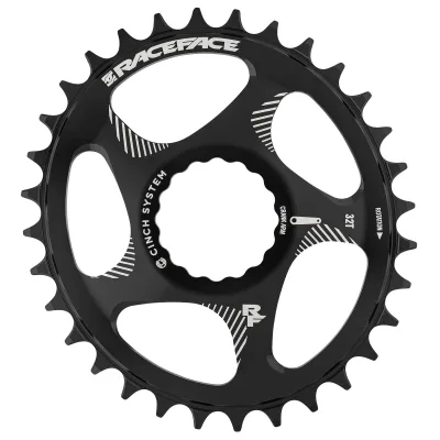Зірка RACE FACE CHAINRING,CINCH,DM,OVAL,28T,BLK,10-12S
