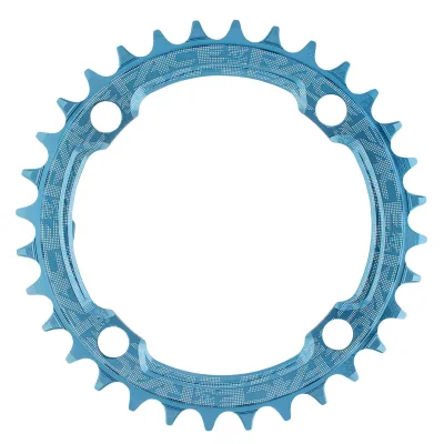 Зірка RACE FACE CHAINRING,NARROW WIDE,104X30,BLU,10-12S