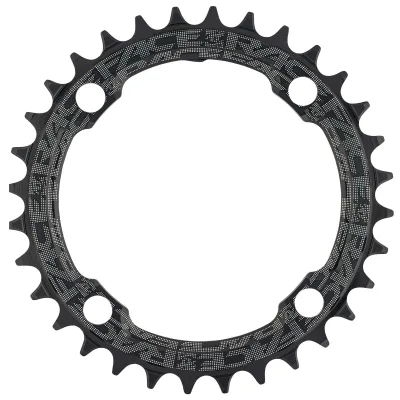 Зірка RACE FACE CHAINRING,NARROW WIDE,104X34,BLK,10-12S