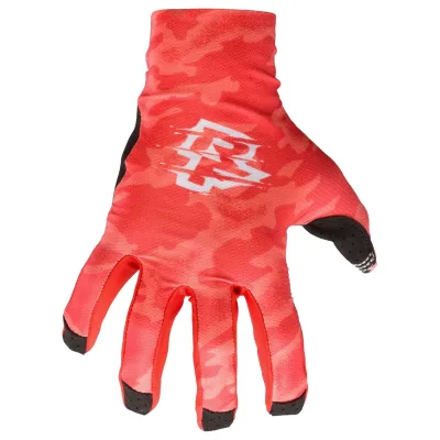 Велорукавички RACE FACE AMBUSH CAMO GLOVES red S