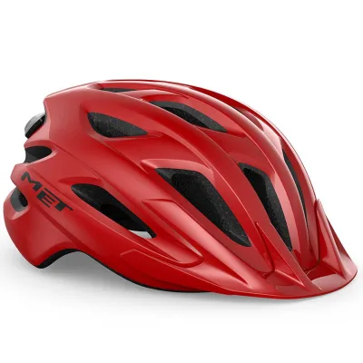 Шлем MET CROSSOVER CE RED | GLOSSY UN (52-59)