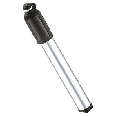 Насос Lezyne HV DRIVE 90psi (6.2 bar) ABS Flex Hose сріблястий