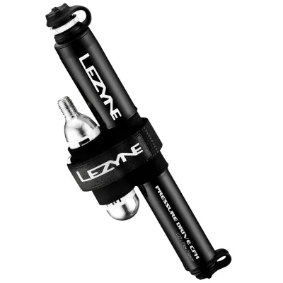 Насос LEZYNE комбінований PRESSURE DRIVE CFH з 16г балоном Чорний 120psi Y13