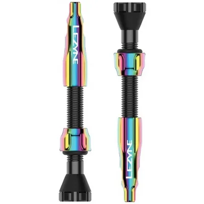 Ніпель для безкамерки LEZYNE CNC TLR VALVE 44MM Бензиновий Y15