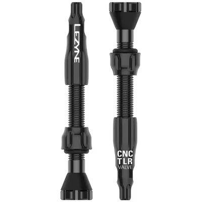 Ніпель для безкамерки LEZYNE CNC TLR VALVE 44MM Чорний Y14