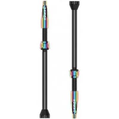 Ніпель для безкамерки LEZYNE CNC TLR VALVE 80MM Бензиновий Y15