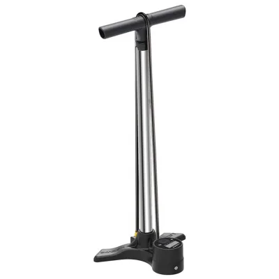 Підлоговий насос LEZYNE MACRO FLOOR DRIVE DV Сріблястий матовий 220psi Y18