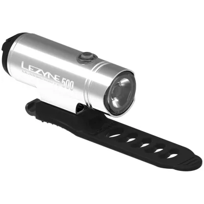 Переднє світло LEZYNE CLASSIC DRIVE 500+ FRONT Сріблястийй 500 люменівів Y18