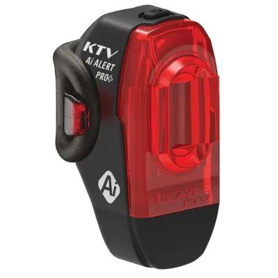 Заднє світло LEZYNE KTV DRIVE PRO+ Ai ALERT REAR Чорний 150 люменів Y18