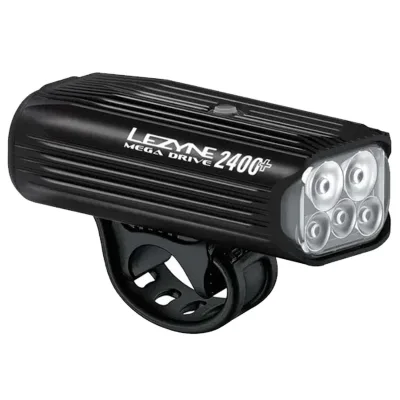 Переднє світло LEZYNE MEGA DRIVE 2400+ FRONT Чорний 2400 люменів Y17