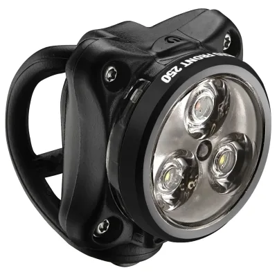 Переднє світло LEZYNE ZECTO DRIVE FRONT LIGHT Чорний 250 люменів Y13