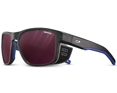 Окуляри Julbo SHIELD (REACTIV 0-4 HC) Translucent Black / Blue / White L