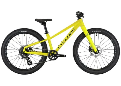 Велосипед 24" Cyclone ULTIMA рама -12" Жовтий 2025