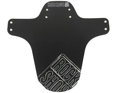 Крило RockShox MTB Fender Black with Outline White Distressed Logo Print
