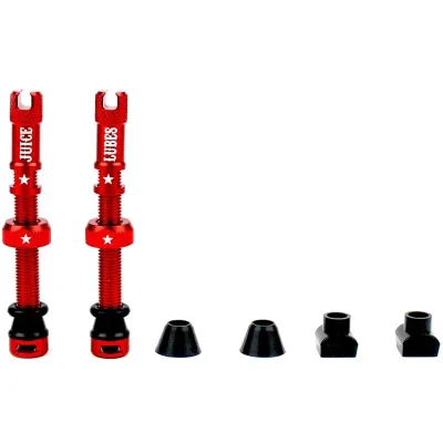 Ніпелі безкамерні Juice Lubes Red 48mm