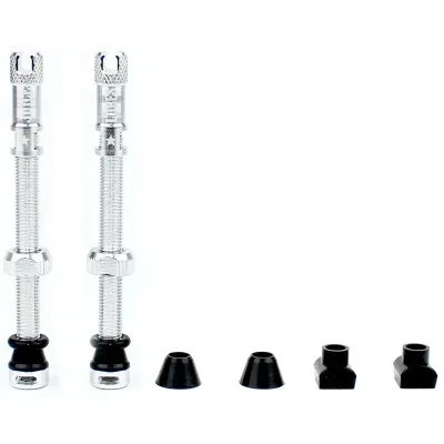 Ніпелі безкамерні Juice Lubes Silver 65mm