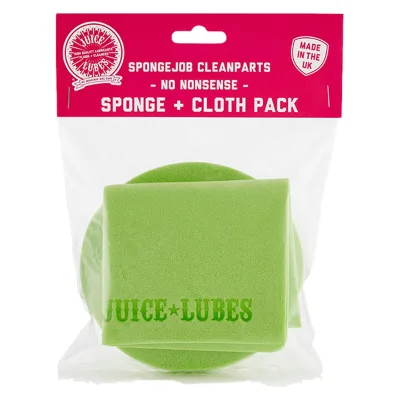 Губка Juice Lubes Sponge + Cloth Pack