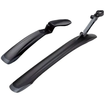 Крило пер+зад 26"-29" Green Cycle MFR-87, швидкознімне кріплення, гнучкі боковини, вага 316 грам, дл. пров 580 мм, дл. зад 555 мм, чорні