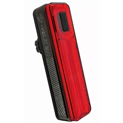 Мигалка задня Moon Helix MAX 250LM вбудований аккум, USB TYPE-C кабель, чорна