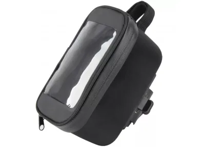 Сумка на верхню трубу рами Green Cycle Phone hard bag, із відділенням для телефону, 19x10,5x10, чорний