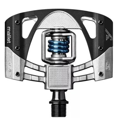 Педалі Crankbrothers MALLET 3, сіро-чорна/синя пружина