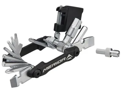Мультитул MERIDA MULTITOOL 24 IN 1 чорний/сірий