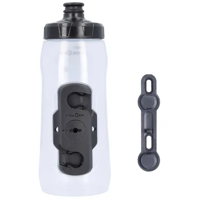 Фляга MERIDA SWIVEL FIDLOCK прозорий W/ CONNECTOR & BASE