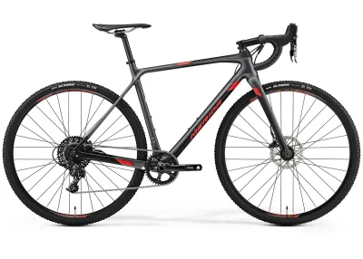 Велосипед MERIDA MISSION CX 5000 L(56cм) SILK SILVER(RED)