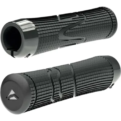 Гріпси MERIDA GRIPS/MERIDA EXPERT 33MM*W:140MM, BLACKWITH ALLOY CLAMP RING