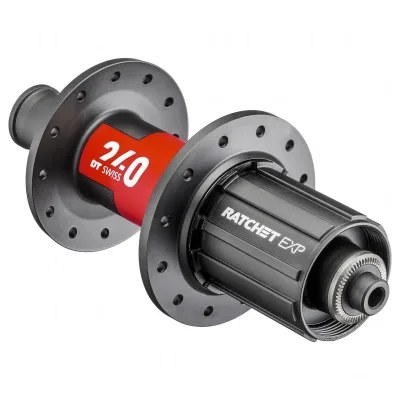 Втулка задня DT Swiss, 240 130/QR ROAD SL11 EXP, HG, 9x135 QR, промисловий, 135 мм,ексцентрик, 28H
