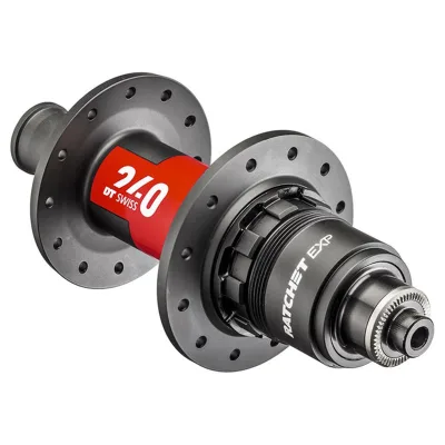 Втулка задня DT Swiss, 240 130/QR ROAD Sram XDR EXP, XDR, 9x135 QR, промисловий, 135 мм,ексцентрик, 28H