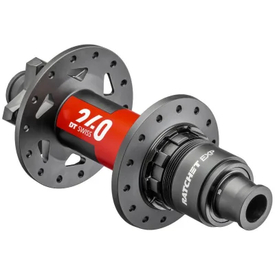 Втулка задня DT Swiss, 240 148/12 IS-6 bolt Sram XD EXP 54T, XD, 12x148, промисловий, 148 мм, 6 болтів, 28H