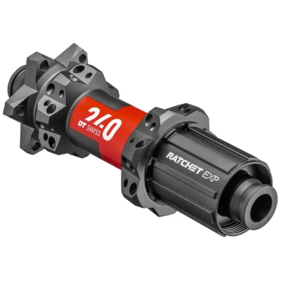 Втулка задня DT Swiss, 24P 157/12 IS-6 bolt SL EXP, HG, 12x157, промисловий, 157 мм, 6 болтів, 28H