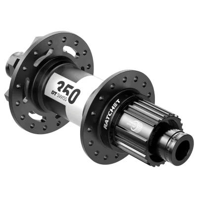 Втулка задня DT Swiss, 350 157/12 IS-6 bolt SL12 , micro Spline, 12x157, промисловий, 157 мм, 6 болтів, 32H