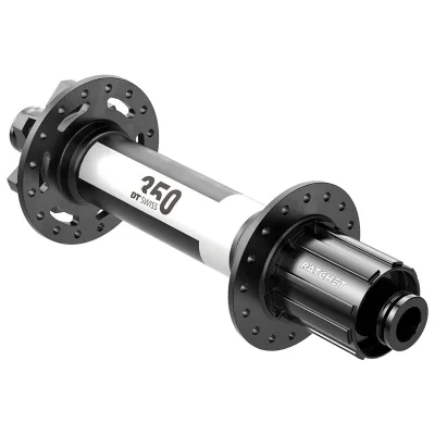 Втулка задня DT Swiss, 350 197/12 IS-6 bolt SL , HG, 12x197, промисловий, 197 мм, 6 болтів, 32H