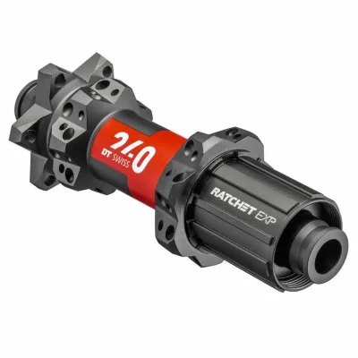 Втулка задня DT Swiss, 24P 148/12 IS-6 bolt SL EXP, HG, 12x148, промисловий, 148 мм, 6 болтів, 28H