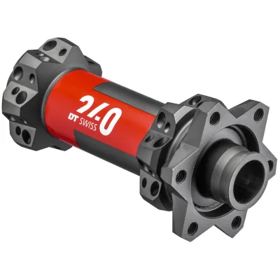 Втулка передня DT Swiss, 24P 110/15 IS-6 bolt ,15x110, промисловий, 110 мм, 6 болтів, 28H