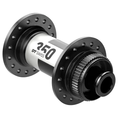 Втулка передня DT Swiss, 350 100/12 Road Centerlock ,12x100, промисловий, 100 мм, Центрлок, 24H