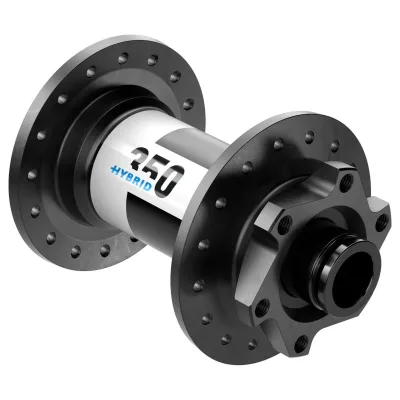 Втулка передня DT Swiss, 350 110/15 IS-6 bolt Hybrid,15x110, промисловий, 110 мм, 6 болтів, 32H