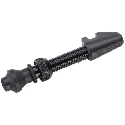 TUBELESS VALVE DT SWISS ALU BLACK ASYM 18-25MM