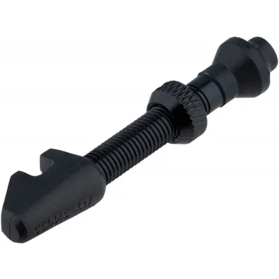TUBELESS VALVE DT SWISS ALU BLACK CYL NUT 18-25MM