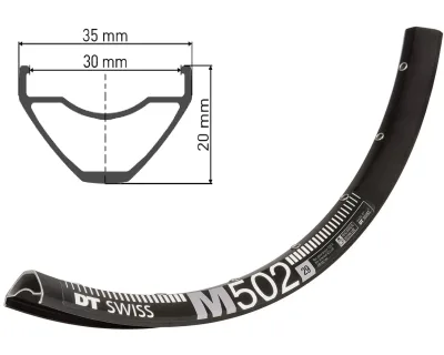 Обід DT SWISS M 502 29x30 DISK BRAKE 28отв.