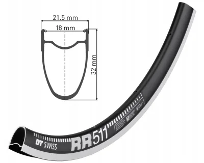 Обід DT SWISS RR 511 29x18 RIM BRAKE 32отв.