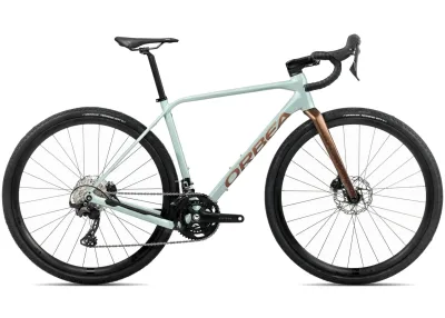 Велосипед 28" Orbea TERRA H30 (2025) blue stone gloss/copper matt L