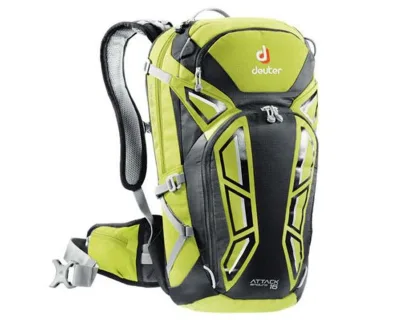 Рюкзак DEUTER Attack Enduro 16 колір 2707 apple-black Велосипедний