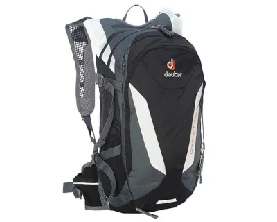 Рюкзак DEUTER Compact EXP 16 цвет 7410 black-granite Велосипедный