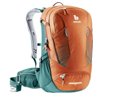 Рюкзак DEUTER Trans Alpine 24 колір 9318 chestnut-deepsea Велосипедний