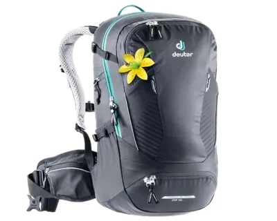 Рюкзак DEUTER Trans Alpine 28 SL колір 7000 black Велосипедний